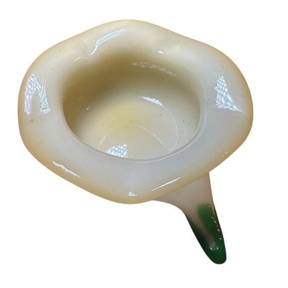 Vintage 2 flower shape rare ashtray. One pink and one yellow. - Picture 4 of 8